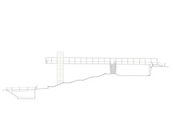 Lávka v Litomyšli od EHL & KOUMAR ARCHITEKTI: Pohled severní