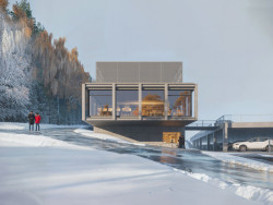 Vizualizace nové lanovky na Ještěd