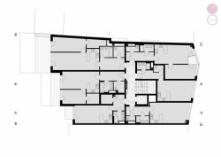 3. NP, Bytový dům Nuselská,