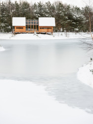 Demontovatelná chatka ANNA od nizozemského studia Caspar Schols