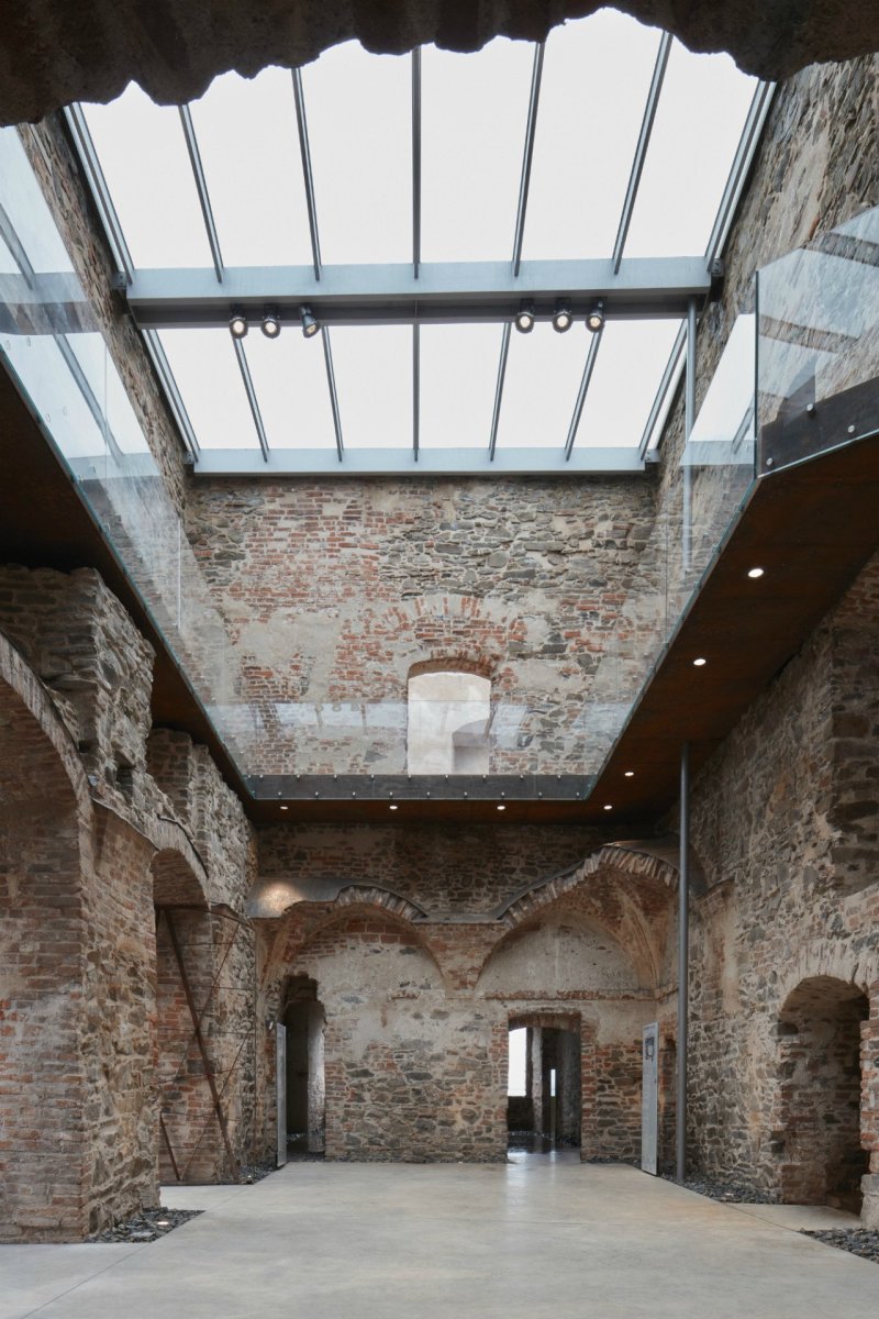 Rekonstrukce paláce hradu Helfštýn od studia atelier-r, realizace 2020