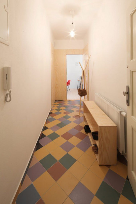 ArchitectureMADE, rekonstrukce plzeňského 1+1, interiér