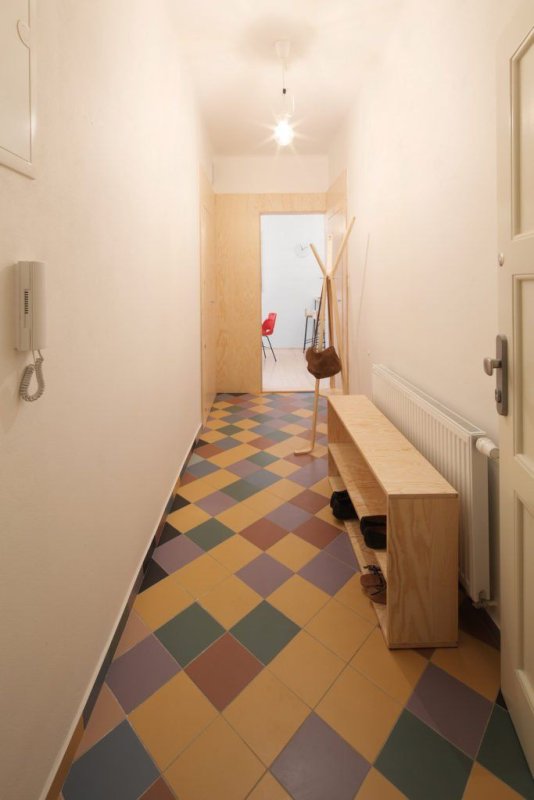 ArchitectureMADE, rekonstrukce plzeňského 1+1, interiér