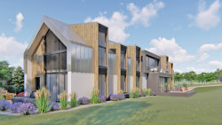 Chata na golfu v Čeladné, vizualizace, Petit atelier