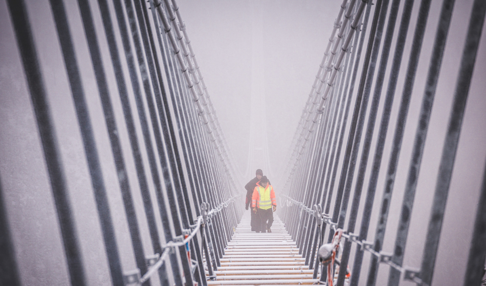 Sky Bridge 721 v Dolní Moravě