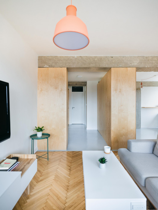 Byt s betonovou konstrukcí, Komon Architekti / Martin Gaberle