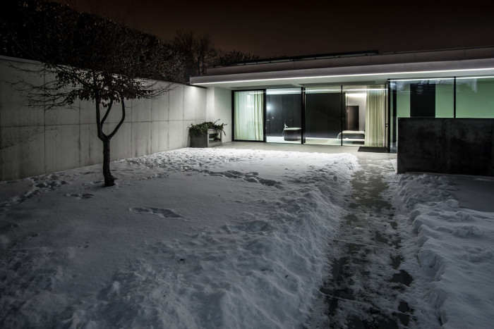 Vila s ateliérem, Ateliér Menšík Skrušný