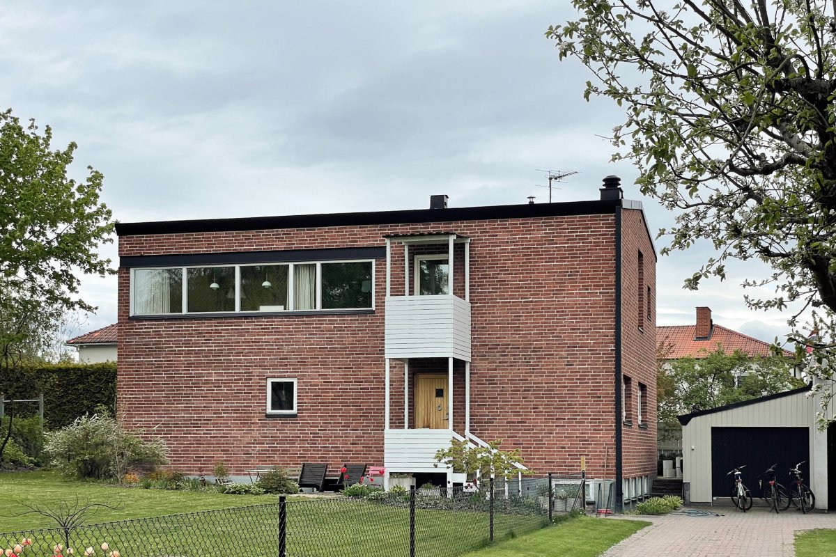 Villa Göth, Bengt Edman a Lennart Holm, 1950