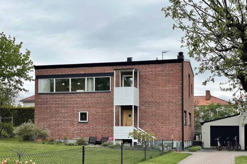 Villa Göth, Bengt Edman a Lennart Holm, 1950