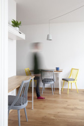 Rekonstrukce bytu v Dejvicích, obývací pokoj