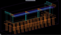 Železniční most v Bartoškově ulici, opera - foto