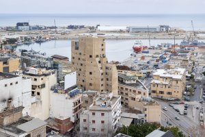 Bytový dům od architektky Lina Ghotmeh v Bejrútu v Libanonu
