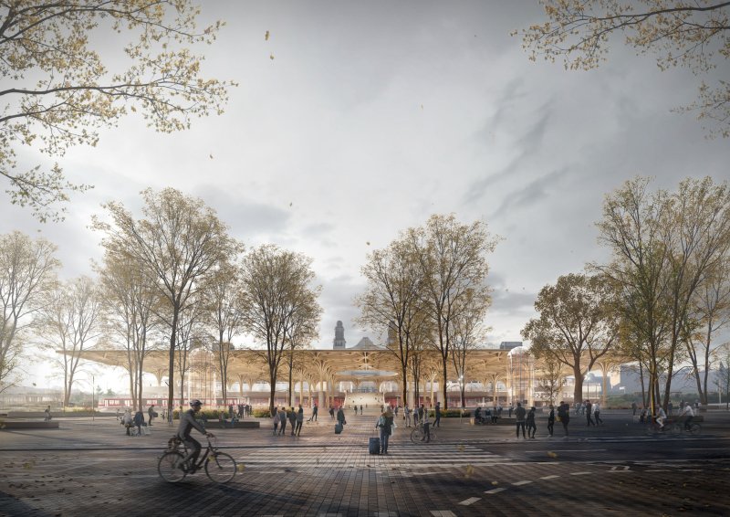 Novou podobu pražského Hlaváku navrhne dánské studio Henning Larsen Architects
