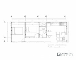 Colectivo Creativo Arquitectos, VIMOB - půdorys