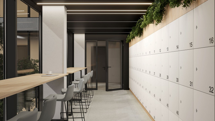 Šatní boxy SAVE L od TOP OFFICE Mohou být jednobarevné ...