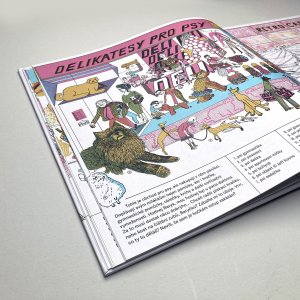 Michaela Kukovičová / ilustrace autorských knih Dívej, ulice (Baobab) 
