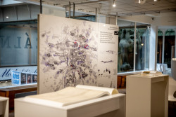 Expozice výstavy Ideální Velká/ Malá Praha, 1919/ 2019 v Galerii Lucerna.