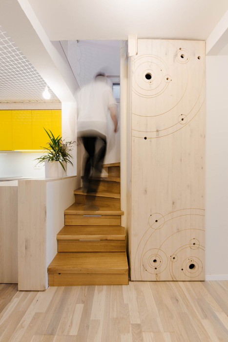 Vršovické podkroví, Mooza architecture / Klára Kuncová (Císařovská)