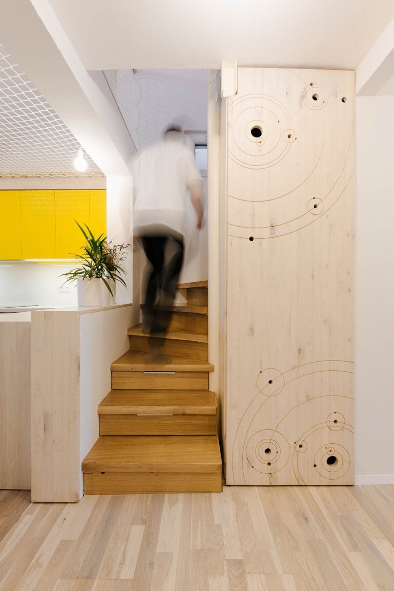 Vršovické podkroví, Mooza architecture / Klára Kuncová (Císařovská)