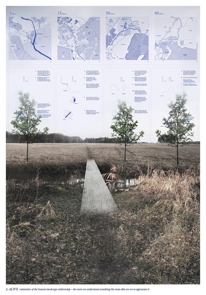 Poster pro soutěž Young Talent Architecture Awards.