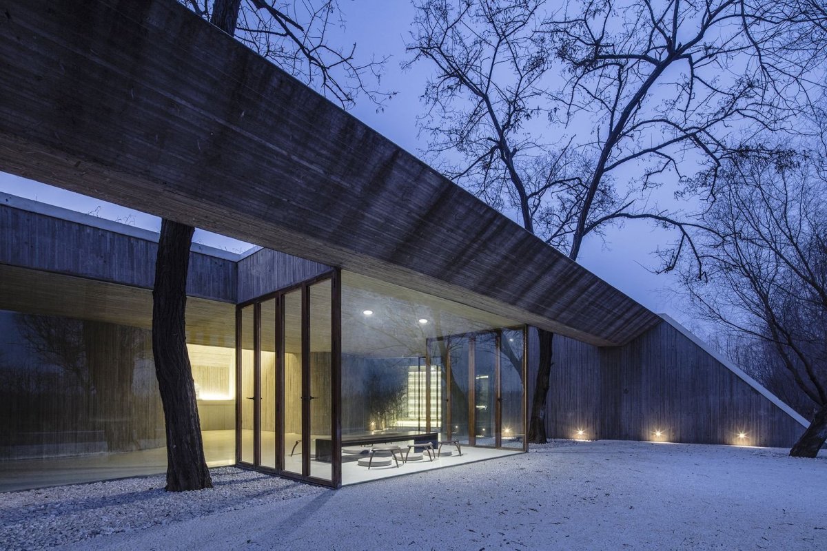 Buddhistická svatyně v čínském Tangshanu od ARCHSTUDIO