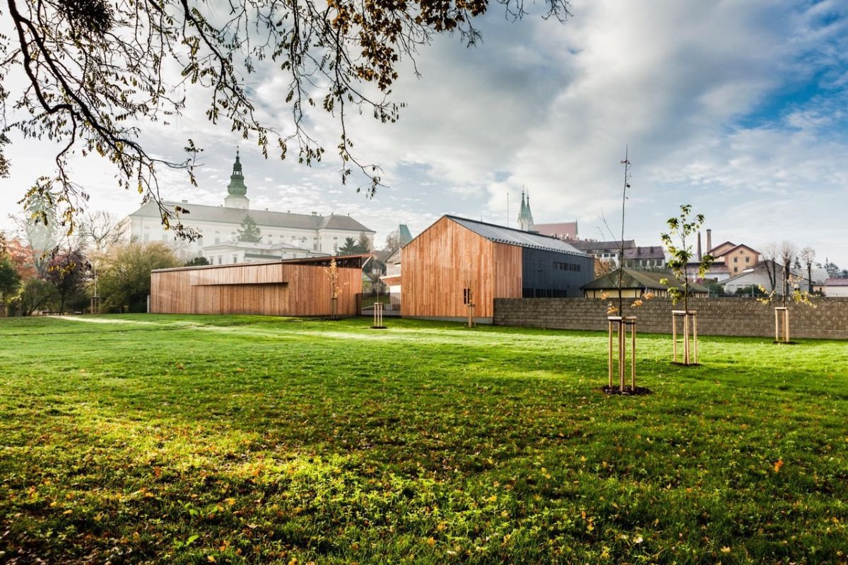 Architekti DRNH, NCZK, Zahradnictví, Podzámecká zahrada v Kroměříži – foto