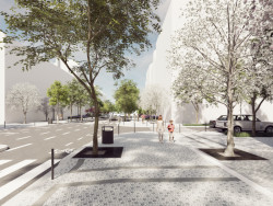 křižovatka s ulicí Jana Zajíce