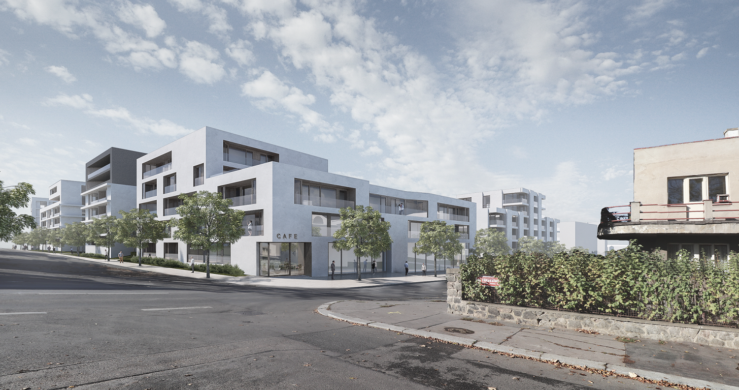 Nagano Park, Geosan Development, s.r.o., vizualizace. Zdroj: Geosan Development, s.r.o.