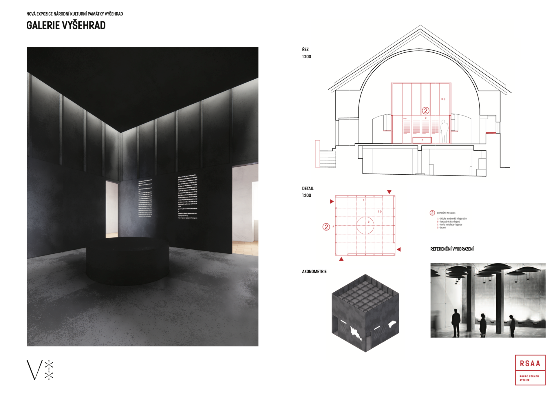 Vítězem architektonické soutěže na novou podobu NKP Vyšehrad se stalo studio Roháč Stratil architektonický ateliér 