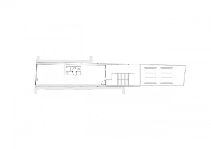 Makovský & partneři, Polyfunkční dům Minská, Brno, půdorys 2. NP – foto