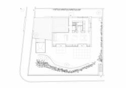 Casa no Porto, půdorys 1NP, João Vieira de Campos