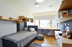 rekonstrukce vily Hanspaulka - dětský pokoj, Veronika Pánková, foto