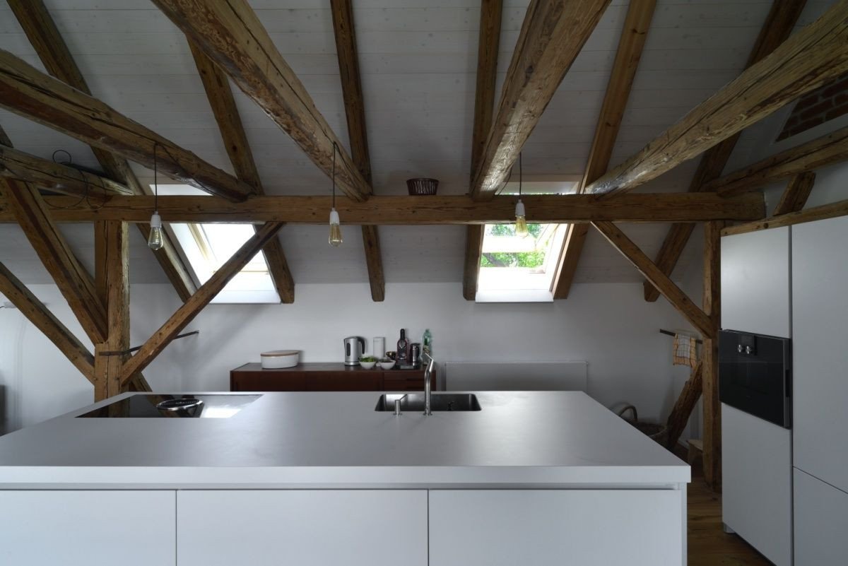 Rekonstrukce půdy, 3+1 architekti
