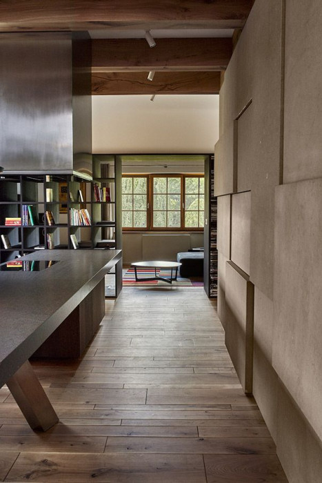 beef, Interiér vily v Průhonicích – foto