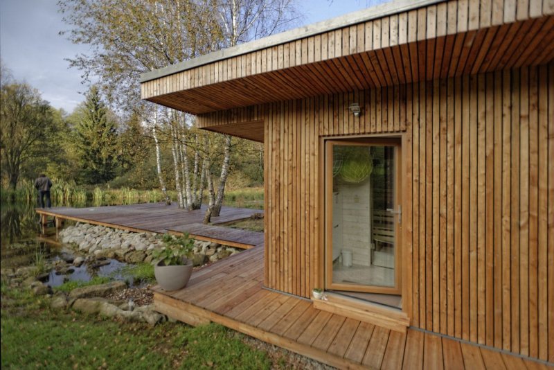 Architektonický ateliér Hilpert, Saunadomek – foto