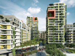 Stavba roku 2016 / nominace: Oleg Haman, Jakub Seifert, Petr Jambor, Vojtěch Sigmund, Lenka Zvědělíková, Daniel Novák, Petr Sova, Alexandra Fefelová, Jiří Grulich, ByTy v Malešicích, Praha – foto