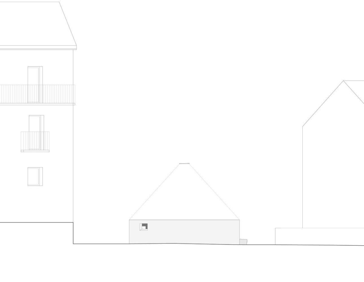 Nový pavilon muzea MeCri, Studio Inches Architettura, pohled sever