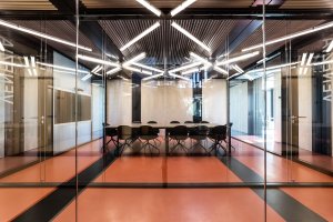 Administrativní sídlo firmy v pavilonu EXPO 2015, KOMA MODULAR. ZDROJ: KOMA MODULAR