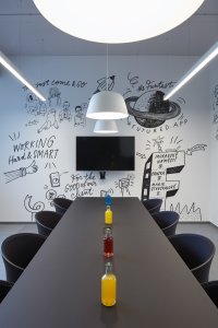 Kanceláře FUNTASY v bývalém parkovacím domě Rozmarýn v Brně, Studio Perspektiv