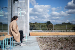 Administrativní sídlo firmy v pavilonu EXPO 2015, KOMA MODULAR. ZDROJ: KOMA MODULAR