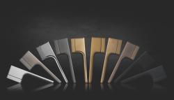 Architekti zvolili kliky MINIMAL z dílny rodinné manufaktury M&T ve dvojím barevném provedení