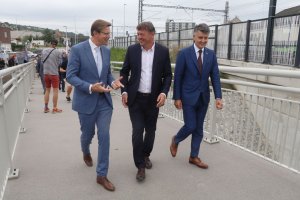 Pražský Radotín má dvě nové lávky - obě podpoří cyklisty a chodce
