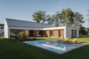 Rodinný dům se sedlovou střechou od Luni architekti