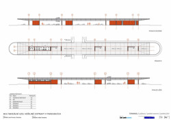 Multimodální uzel veřejné dopravy v Pardubicích, terminál, Med Pavlík architekti s.r.o.