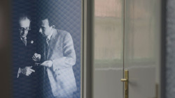 Fotografie z tvorby dokumentárního filmu Pohodlné století.