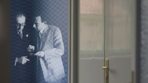 Fotografie z tvorby dokumentárního filmu Pohodlné století.