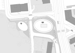 Situace (Bytový dům Oliva, A69 architekti)