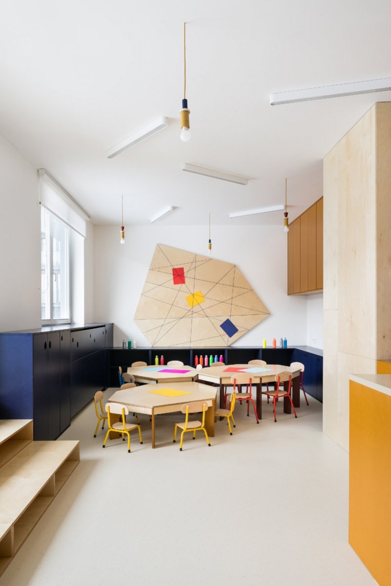Rekonstrukce mezinárodních jeslí Malvína, No Architects / Jakub Filip Novák, Daniela Baráčková