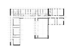 Škola v Českobrodské ulici od ECOTEN: Půdorys 2 NP