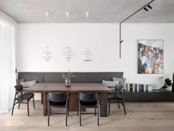 Interiér domu v pražských Malešicích od architektů z SMLXL